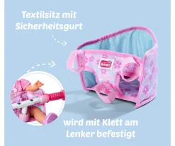 Siège vélo New Born Baby avec ceinture