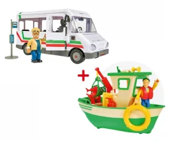 Simba Fireman Sam Trevor & Charlie Bundle