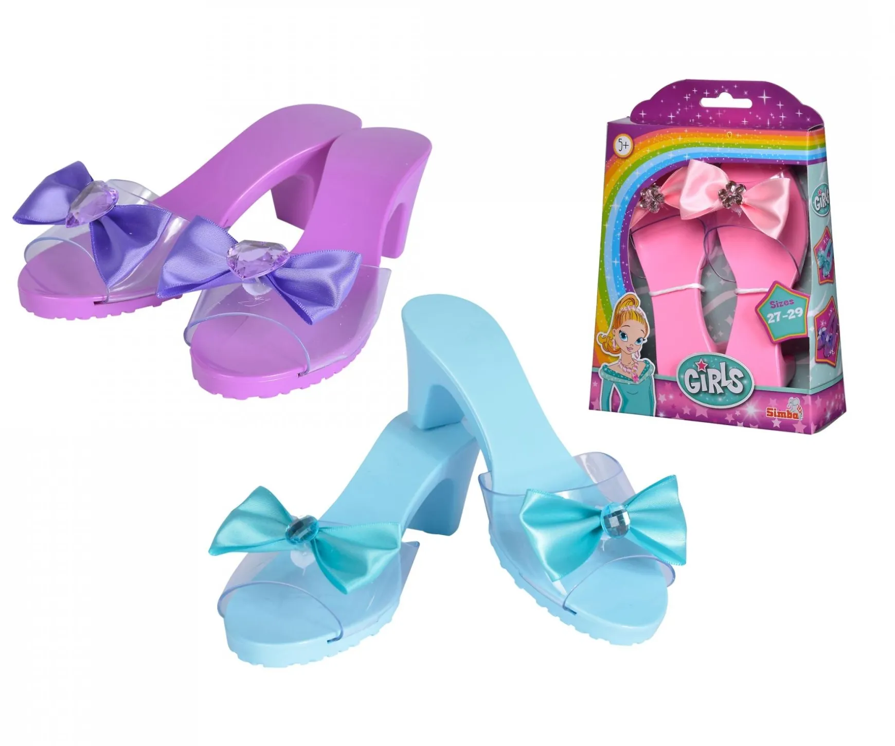 SLG Chaussures avec petits noeuds, 3-sort.
