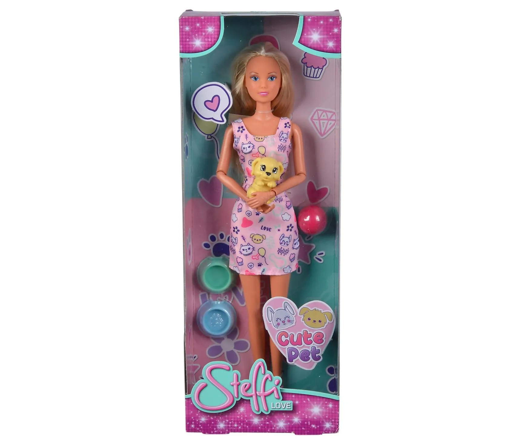 Steffi LOVE Cute Pet, 2-sort.