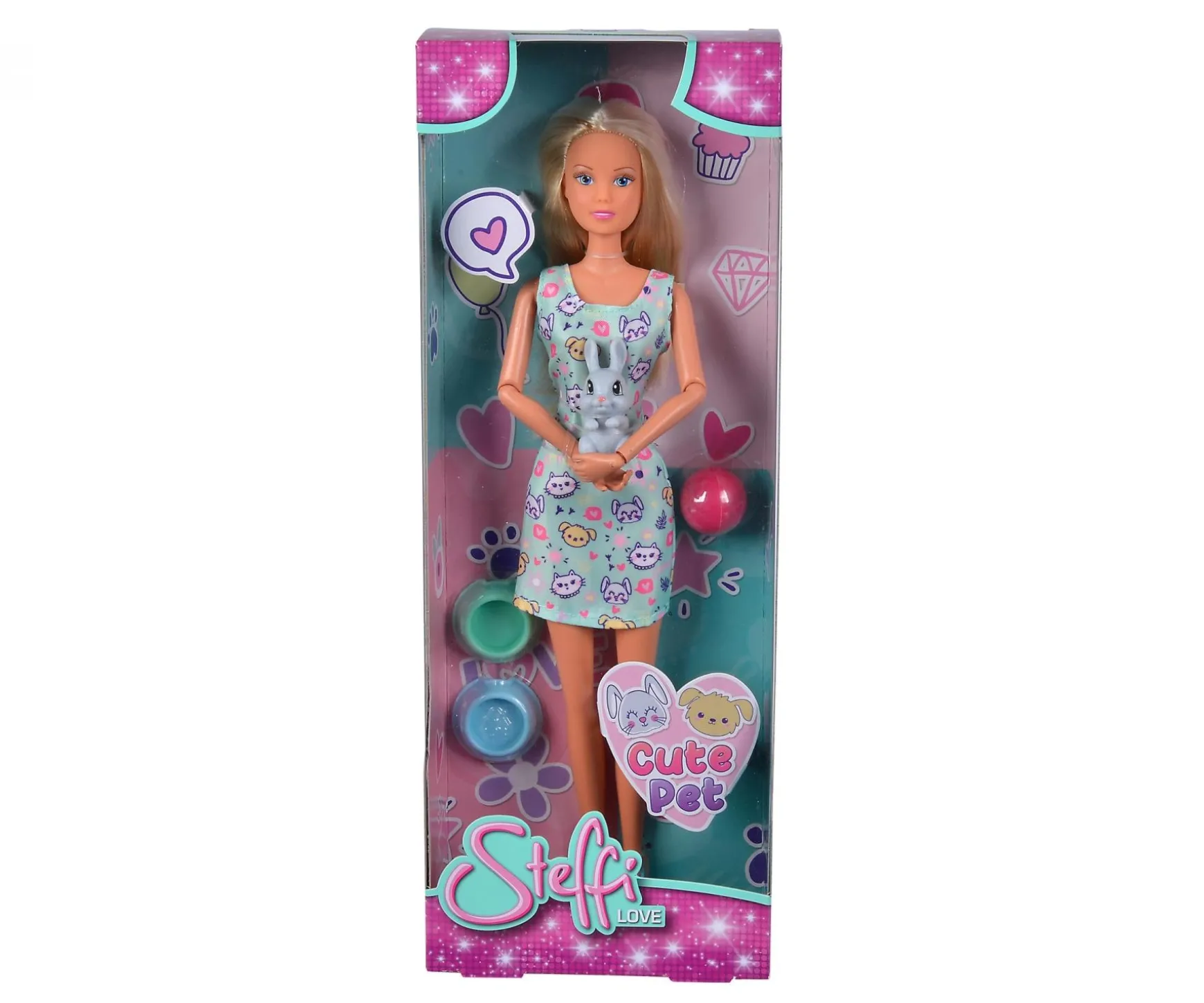 Steffi LOVE Cute Pet, 2-sort.