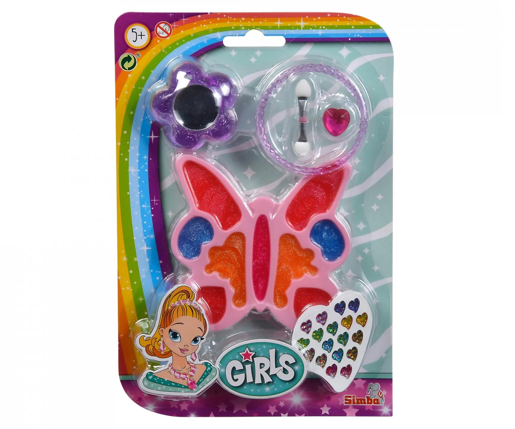 Steffi LOVE Girls Set rouge à lèvres étincelant, 3 modèles