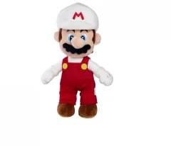 Super Mario Feu Mario en peluche, 30cm