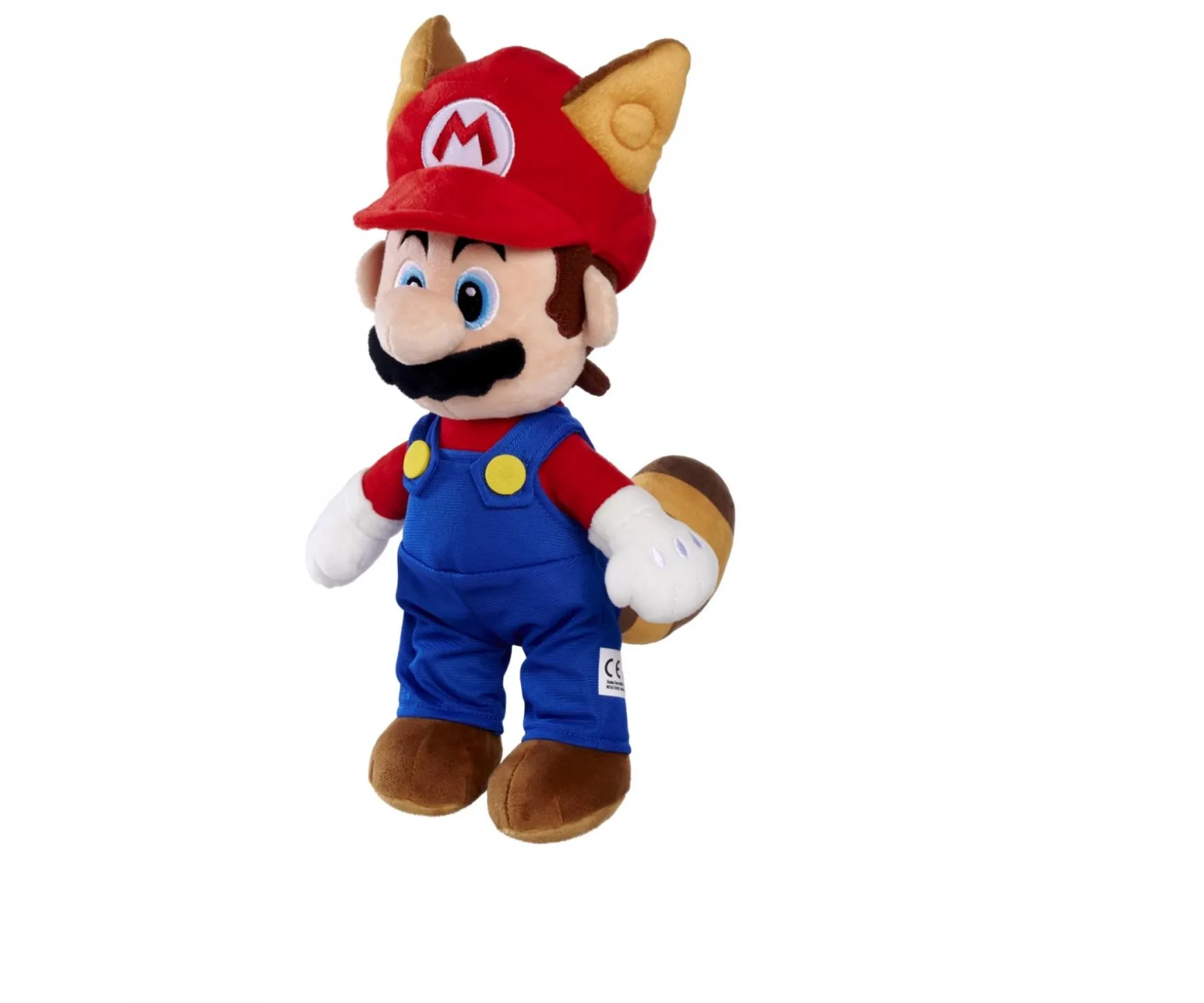 Super Mario raton laveur Mario en peluche, 30cm