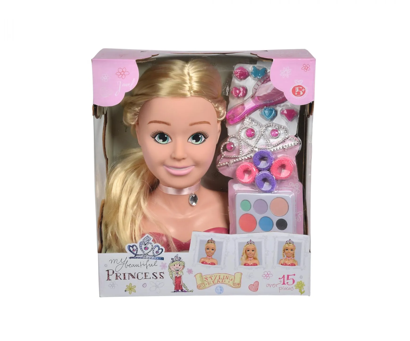 Tête de maquillage et de coiffure Steffi LOVE Girls Princess